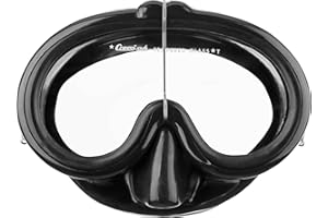 Cressi Pinocchio Maschera Subacquea, Unisex – Adulto, Nero