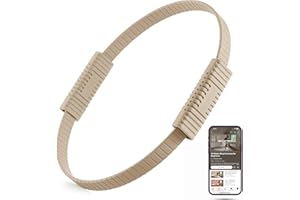 ‎BUILD & FITNESS Build & Fitness Pilates Ring – 34,3 cm großer Magic Circle für Oberschenkel, Rumpf und Arme – Leichte, robuste Silikon- und Fiberglaskonstruktion für moderne Workouts zu Hause, im Studio und unterwegs