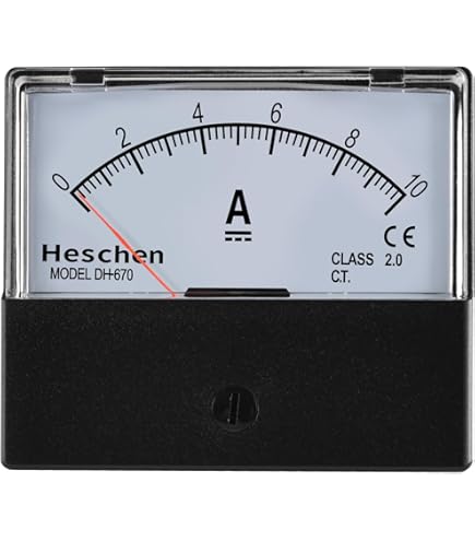 AMPEROMETRO ANALOGICO DI Tensione 10 A, 0-10 A Dc Da Pannello Corrente - Foto 3