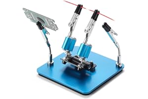 SainSmart Soldering Helping Hands 360° Regulowane ramiona magnetyczne, Mini stacja lutownicza, Magnetyczne ramiona pomocnicze, Bezpieczny chwyt, 2 regulowane ramiona