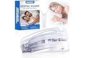 YAGASPANTERY Anti Schnarch Mundstück,Schnarchschiene gegen Schnarchen und Knirschen,Waschbar & Wiederverwendbar Schnarchstopper,Knirschschiene für nachts,Aufbissschienen für Männer Frauen