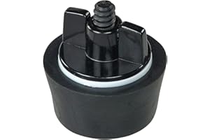 Surdefens Mega Pool Winterstopfen für Pool | 1 1/2 Zoll - Schwarz