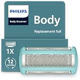 Philips Bodygroom Replacement Blade Head - with Triple Protection Shaving System, Close and Gentle on Skin, 100% Waterproof M