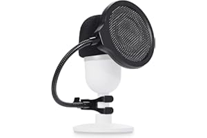 Razer Seiren Mini con Pantalla Antiviento con Filtro Pop - Espuma de Micrófono con Protector de Micrófono de 3 Capas para el Razer Seiren Mini Micrófono by YOUSHARES
