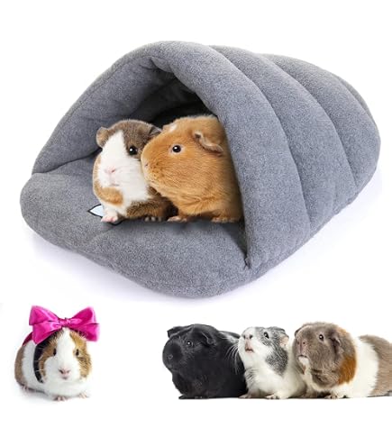 5x Regenbogen-Meerschweinchen-Matten - Weiche Fleece-Unterlagen Für Kleintiere, 25x25 Cm