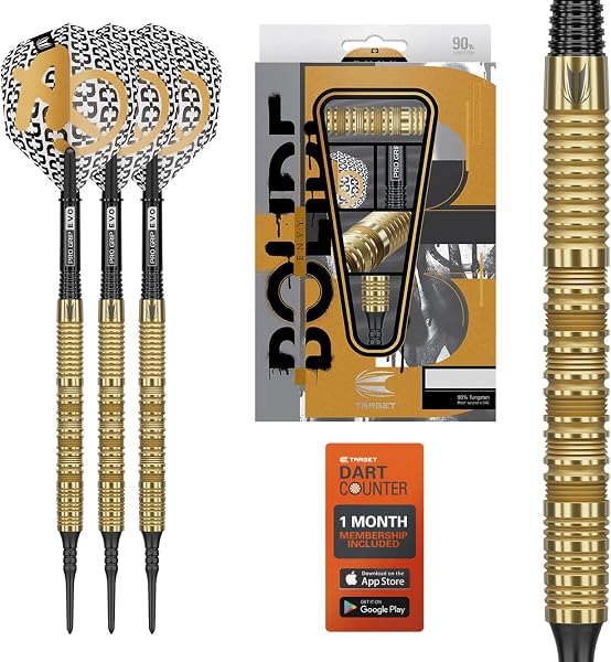 Target Darts Bolide Envy 90% Tungsteno Punta Blanda Dardo Set (Barrel 10), 18G/21G | N.º 6 Vuelos y Pro Grip EVO Ejes, Electrónico Pixel Tips Incluido | Profesionales Dardos Sets - 1