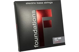 S.I.T. Strings FN45105L Foundations Nickel Bass Guitar Strings, 4-String Med Light
