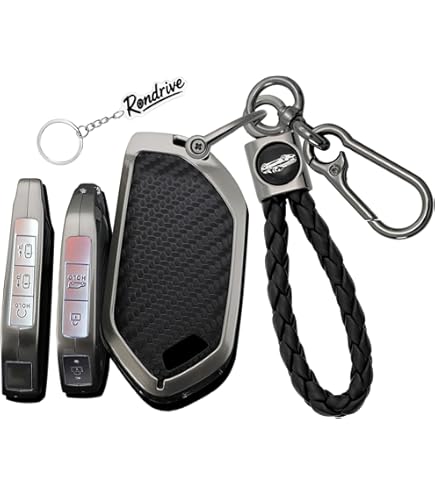 ontto Sleutelhoes geschikt voor Kia Sportage K5 DLS NIRO Hybrid Sorento MQ4 EV6 GT-Line K8 V6 Ceed CD GT 2020-2023 autosleutel hoes TPU silicone sleuteletui beschermhoes sleutelhanger goud grijs