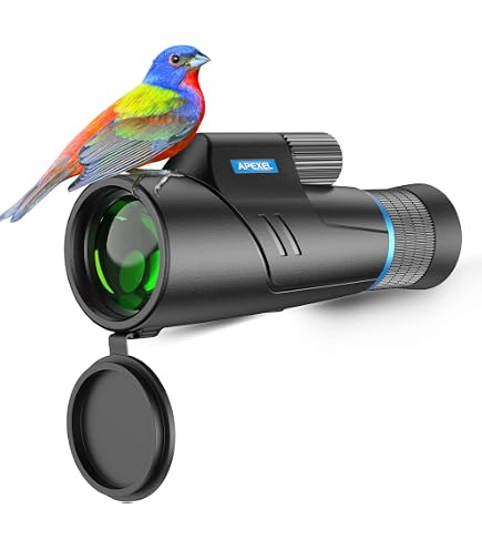 Monocolo Brivibe 16x52 Con Zoom Ottico – Telescopio Bifocale Ad Alta Definizione, Con Adattatore Per Smartphone, Treppiede E Custodia, Ideale Per Birdwatching, Concerti E Viaggi