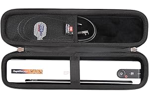 FBLFOBELI EVA Hard Carrying Case Compatible with Epson Workforce ES-50/ES-55R/ ES-60W/ES-65WR/DS-30/DS-70/DS-80W and Epson RapidReceipt RR-60/70W Portable Document Scanner (Case Only) (Black)