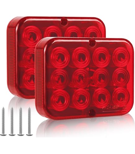 Per Maso- 2 Fanali Posteriori A 36 LED, 12 V, Luce Di