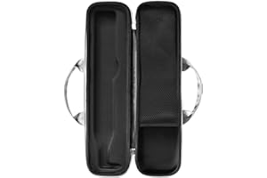 LIROPAU Reise Tasche kompatibel mit Dyson Airstrait HT01 Haarglätter, Portable Shockproof Reisen Lagerung Tasche -Grau