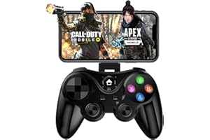 ‎ARVIN Mobile Game Controller für iPhone/Android, Arvin Wireless Bluetooth Gaming Gamepad Joystick für iPhone 13/13 pro max, iPhone 12, perfekt für Call of Duty, Genshin Impact, Apex Legends, Direct Play