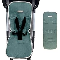 CYBEX Coprisedile Estivo In Bambù - Traspirante, Per Passeggini, Grigio - Foto 8