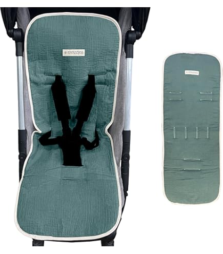 Baby Sitzauflage Kinderwagen Sommer,Sitzauflage Kinderwagen  Atmungsaktiv,Baby Sitzauflage Baumwolle,Baby Sitzauflage Buggy,Universal  Kinderwagen Sitzauflage,Kinderwagen Einlage (B) : Amazon.de: Baby