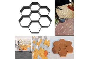 Moule en plastique pour pavé, béton, dalle, jardin, terrasse, allée, trottoir, allée, pavé, dalle, béton (30 x 30 cm)