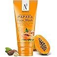 Nutriglow Natural's Advanced Pro Formula Papaya for Skin Brightening & Tan Removal Face Wash (100 G)
