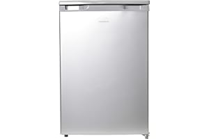 Statesman U355S Under Counter Freezer, 55cm, 86 Litres, 3 Large Capacity Storage Drawers, 4* Freezer, Reversible door, Adjustable Feet, Energy efficient, Silver