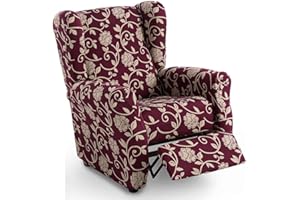 Belmarti - Funda Sillón Relax Acapulco - Elástica Jacquard - Color Beig C02