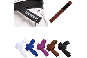 mmasport Ceinture BJJ Belt Jiu Jitsu Kimono - gi 100% coton 6 mm