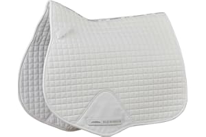 WeatherBeeta Prime All Purpose Saddle Pad, White, Full