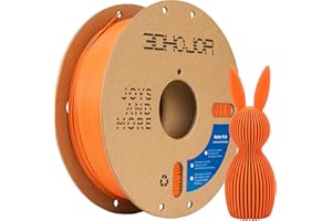 ‎3DHOJOR 3DHoJor Matte PLA Filament Orange 1KG, Matte Oberfläche 3D Drucker Filament, Mattierte Textur, Maßgenauigkeit +/- 0.02mm, für die meisten FDM 3D Drucker