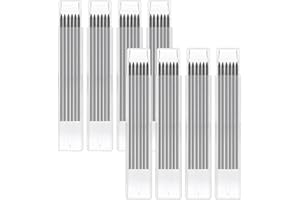 ASFWAGQ Pack of 48 Replacement Leads 2.8 mm for Carpenter's Pencil, Solid Carpenter's Replacement, Deep Hole Marker Construction Site Leads, Tools for Woodworking Scribing