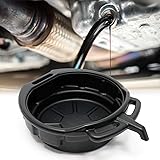 Ölauffangwanne mit Ausgießer, 10 Liter Fassungsvermögen, Ø 37cm, Ölauffangbehälter