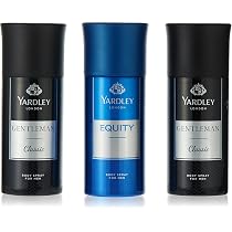 Yardley London Eleganz Body Spray Für Männer – 150 Ml, Holzig-frischer Duft Mit Langer Haltbarkeit