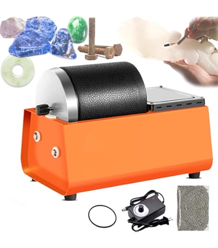 KT-2000 Jewelry Polisher Tumbler 5Kg Mini Polisher Tumbler Rotary