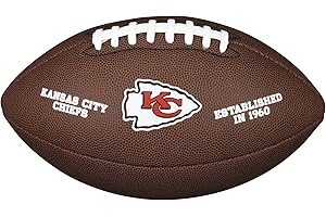 ‎WILSON Wilson American Football NFL TEAM LOGO, Offizielle Größe, Mischleder