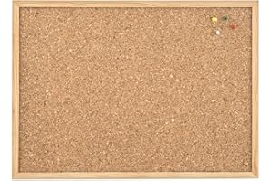 5 STAR 5 Etoiles Tableau en liège avec encadrement en pin 90 x 60cm