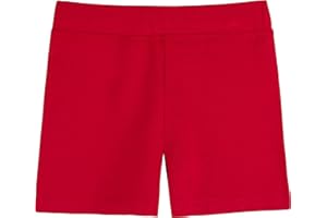 Lilax Girls' Basic Solid Soft Dance Short for Gymnastics or Under Skirts