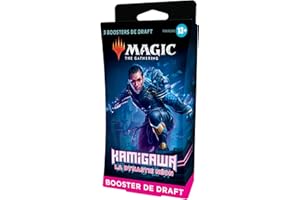 Magic The Gathering - Pack de Draft de 3 boosters Kamigawa : la Dynastie Néon (Version Française)