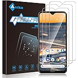 Aerku Pellicola Vetro Temperato per Nokia 5.3 / Realme C21 [3 Pezzi], 2.5D Ultra Sottile HD Anti Graffi Trasparente Pellicola