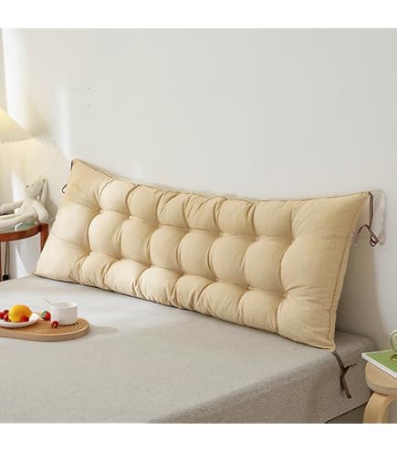 Cuscino Schienale Letto | Con Tasca Laterale - Per Lettura E Relax