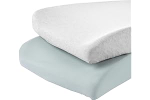 Simple Joys by Carter's 2-Pack Cotton Changing Pad Covers Unisex-Bambini e Ragazzi, Pacco da 2