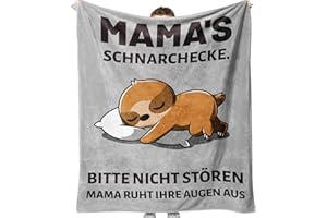 KAAYEE Mama Geschenk Weihnachten, Kuscheldecke Geschenke für Mama zum Geburtstag Valentinstag Muttertag, Geburtstagsgeschenk Ostergeschenke Muttertagsgeschenk für Mutter