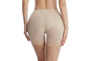 FEOYA Damskie majtki push-up push-up, wyściełane, hip Enhancer Shapewear majtki gorsetowe wyściełane bezszwowe spodnie gorsetowe modelujące figurę - XS-3XL