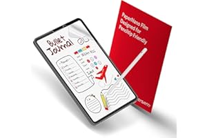 BERSEM 2 Pezzi Carta Pellicola Protettiva per iPad Air 5/4 Generazione 10,9", iPad Pro 11" (Modello 2022/2021/2020/2018), Pellicola di Carta PET Opaca per Disegnare Scrivere, Antiriflesso