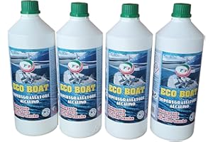 PIP PRODOTTI INNOVATIVI PROFESSIONALI Pip Detergente per Barche Eco Boat, Super Sgrassatore Alcalino, Sgrassante Nautico, Completa Cura e Manutenzione della Imbarcazione, Professionale, Concentrato, Flacone o Tanica