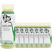 &Me Go Slim Green Coffee Drink For Women With Plant Protein, Garcinia Cambogia, Green Tea - Pack of 7