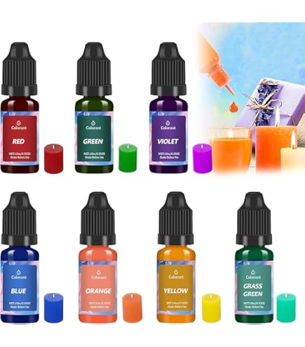 Colorante Celeste Per Candele Monterosa - 25 G, Per Cera A 70°C - Foto 8