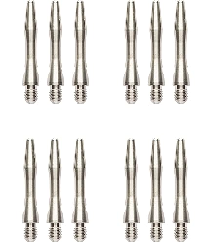 WINMAU Astro Aluminium Vert Courte Tiges De Fléchettes