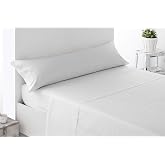 Miracle Home Pillowcase, Soft and Comfortable, Cotton 50% Polyester, White, 150 cm Bed