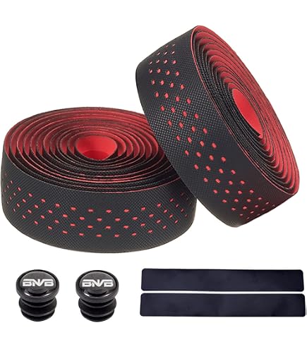 Ruban De Cintre Massi Carbon Elite - Couleur Rouge - Pack De 2 - Filtration Vibrations, Confort Exceptionnel