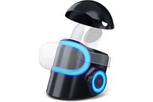 CyberCore von Aubika, VR Ladestation für Meta Quest 3S/Quest 3 Zubehör, Anwendbar auf Quest Pro/Oculus Quest 2/Pico 4(Schwarz)