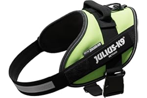 TRIXIE Julius-K9, Arnés IDC Power, Tamaño: M / 0, Verde Neón
