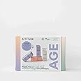 ATTITUDE Oceanly Aging Skin Daily Facial Care Routine Box Set, EWG Verified, Plastic-free, Plant and Mineral-Based Ingredients, Vegan Skin Care Products, PHYTO AGE, Set of 4 Travel Size Bars