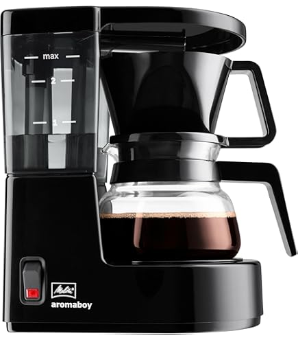 Cilio DRIP-MASTER – Macchina Da Caffè A Filtro Automatica – Filtro Rotativo A Batteria (Nero)